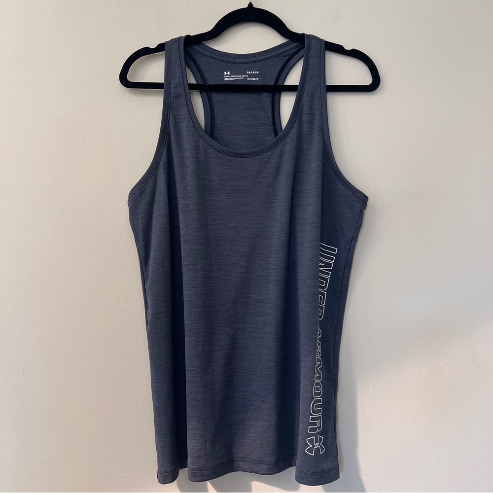 Under Armour Gray Racerback Tank Top